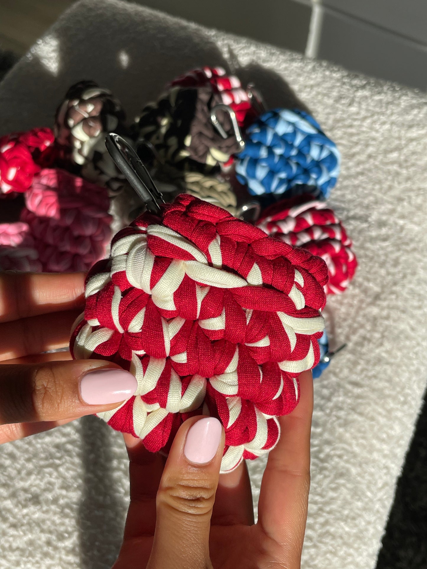 airpod case - Red & Cream