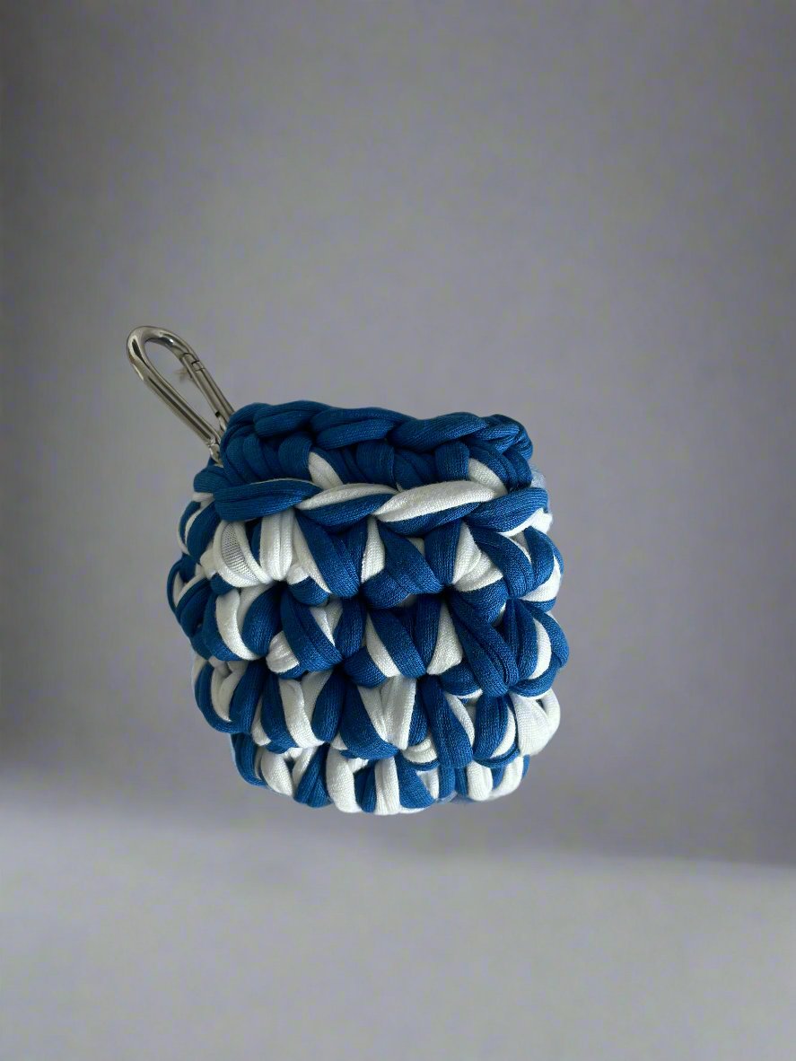 airpod case - Blue & White