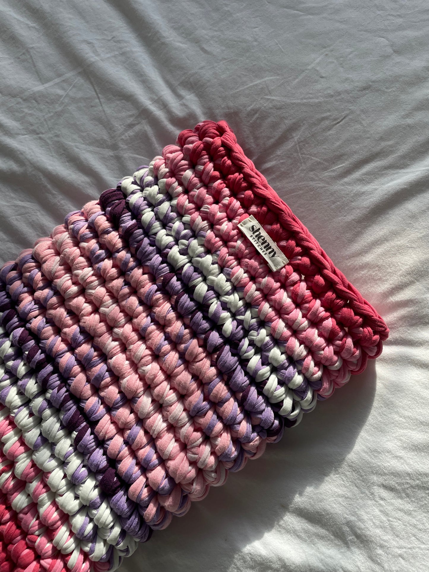 laptop case - pink, purple shades
